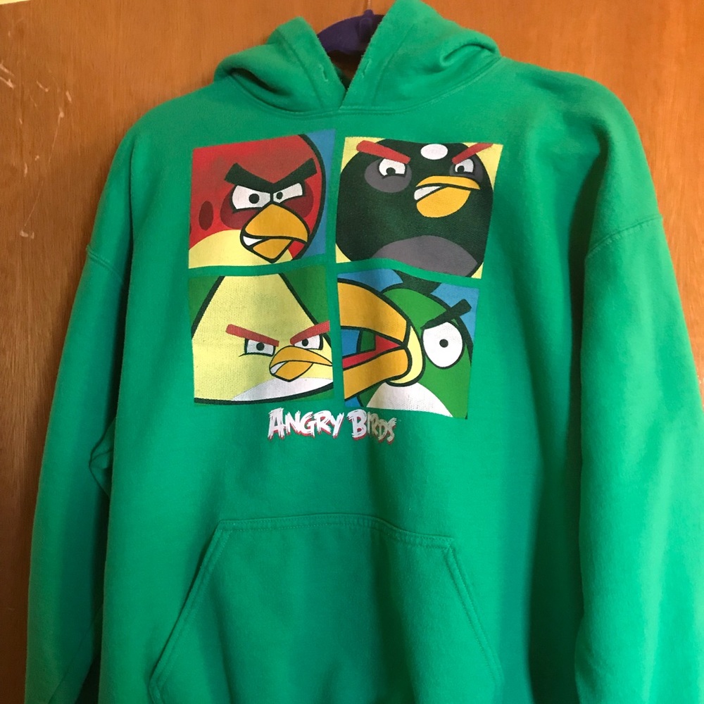 Angry Birds Mens Hoodie